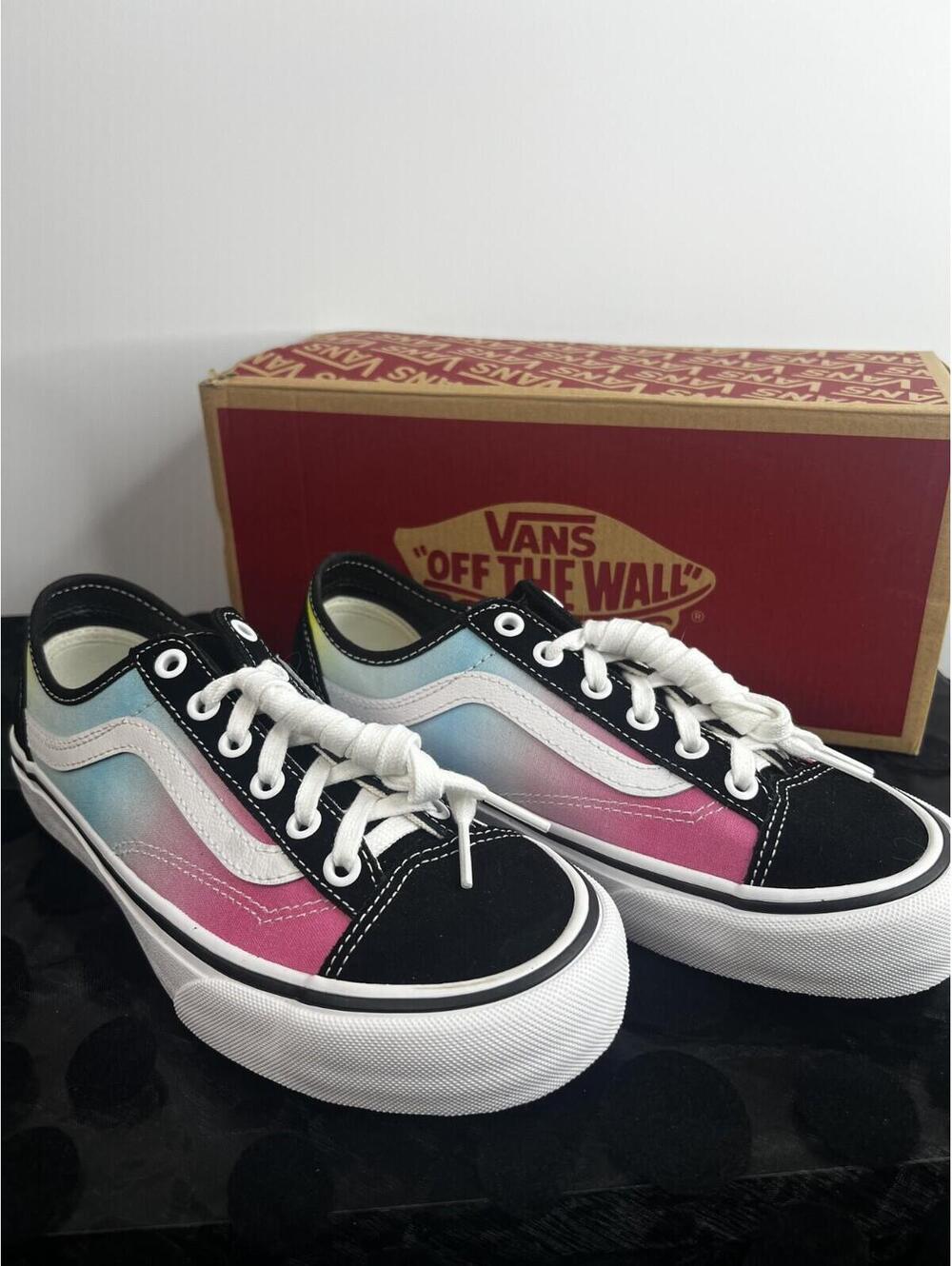 Vans Style 36 Decon SF Ombre Multi True White Women 7.5 Men 6 w/ Box